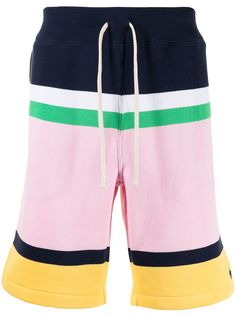Polo Ralph Lauren спортивные шорты в стиле колор-блок