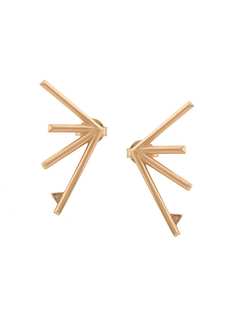 Eva Fehren line stud earrings