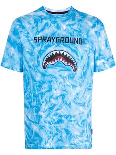Sprayground футболка с вышитым логотипом