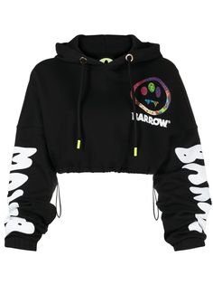 BARROW укороченное худи с логотипом