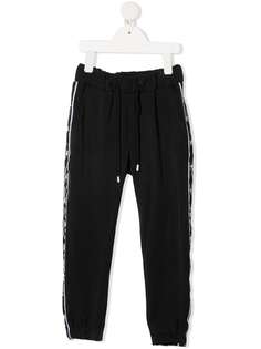 Gaelle Paris Kids спортивные брюки со вставкой