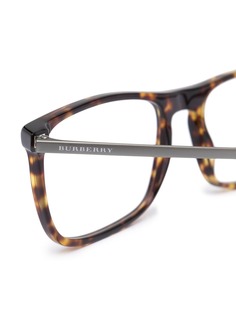 Burberry Eyewear очки в квадратной оправе черепаховой расцветки