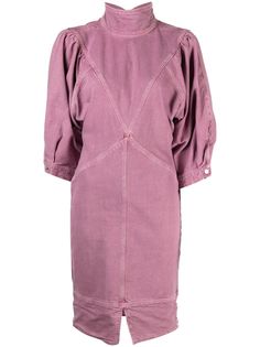 Isabel Marant Étoile джинсовое платье с пышными рукавами