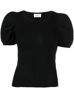 Snobby Sheep топ в рубчик с пышными рукавами