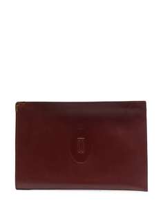 Cartier клатч pre-owned с тисненым логотипом