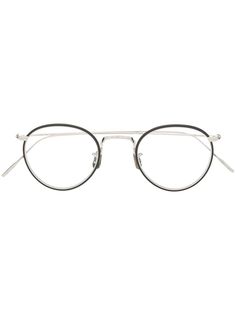 Eyevan7285 очки 717W в круглой оправе
