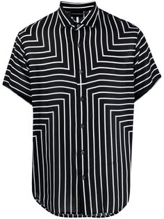Emporio Armani рубашка с узором