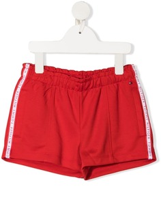Tommy Hilfiger Junior короткие шорты с логотипами на лампасах