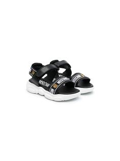 Moschino Kids сандалии с принтом Teddy