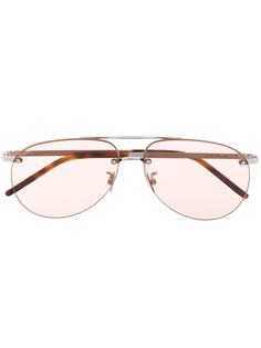 Saint Laurent Eyewear солнцезащитные очки-авиаторы SL 299