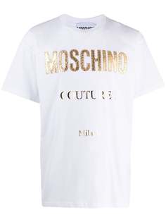 Moschino футболка с логотипом