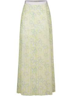 PortsPURE плиссированная юбка с принтом