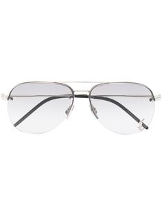 Saint Laurent Eyewear солнцезащитные очки-авиаторы Classic 11M