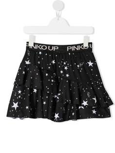 Pinko Kids юбка с принтом