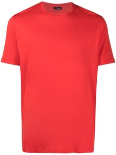 Kiton футболка с круглым вырезом и короткими рукавами