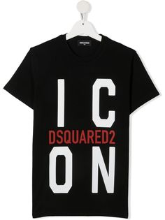 Dsquared2 Kids футболка с принтом Icon
