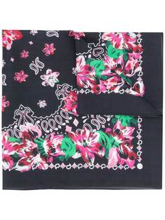 Kenzo платок с цветочным принтом