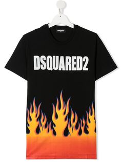 Dsquared2 Kids футболка с логотипом