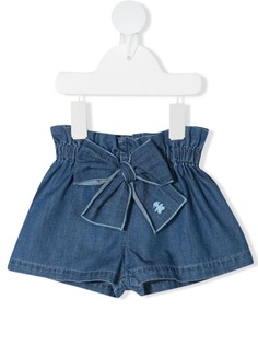 Le Bebé Enfant джинсовые шорты с завязками