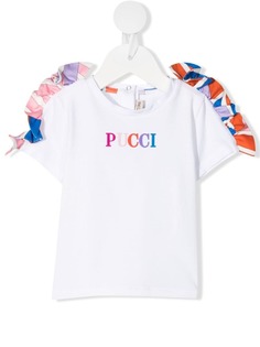 Emilio Pucci Junior футболка с оборками