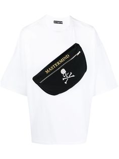 Mastermind World футболка с карманом на молнии