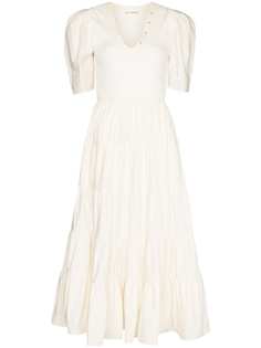 Ulla Johnson платье Rory с пышными рукавами