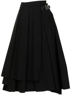 Comme Des Garçons Tricot расклешенная юбка миди