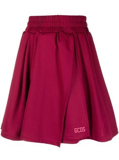 Gcds юбка мини с логотипом