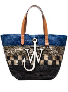 JW Anderson сумка-тоут Belt из рафии