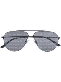 Balenciaga Eyewear солнцезащитные очки-авиаторы XXL