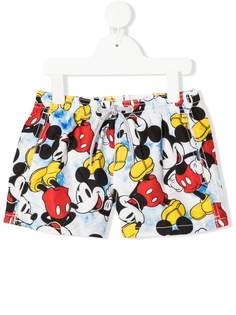 MC2 Saint Barth Kids плавки-шорты с принтом Mickey Mouse