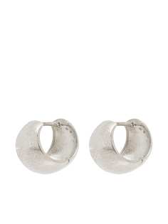 Loren Stewart серебряные серьги-хагги Bubble