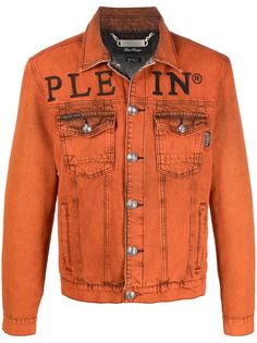 Philipp Plein джинсовая куртка Colorful Iconic