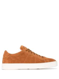 Santoni кеды на шнуровке