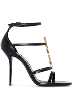 Saint Laurent босоножки Cassandra 100