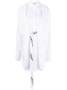Balossa White Shirt поплиновое платье-рубашка