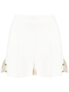 Elisabetta Franchi шорты строгого кроя с логотипом