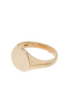 Loren Stewart кольцо-печатка из желтого золота