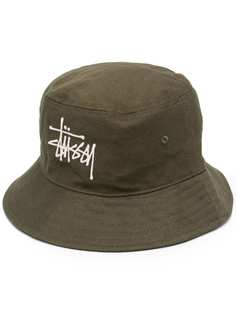 Stussy панама с вышитым логотипом