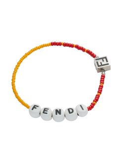 Fendi браслет с логотипом