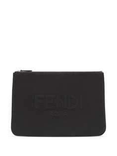 Fendi клатч Fendi Roma среднего размера на молнии