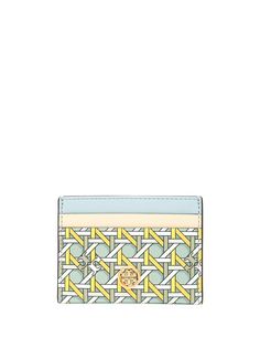 Tory Burch картхолдер Robinson с геометричным принтом