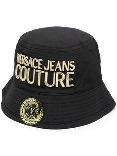 Versace Jeans Couture панама с вышитым логотипом