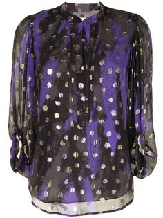 DVF Diane von Furstenberg блузка Ariel из джерси