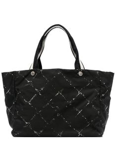 Chanel Pre-Owned сумка-тоут с принтом