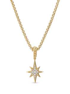 David Yurman подвеска North Star из желтого золота с бриллиантами