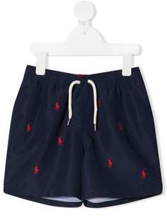 Ralph Lauren Kids плавки-шорты с вышитым логотипом