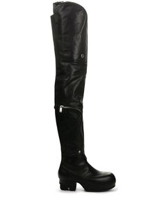 Rick Owens ботфорты на молнии