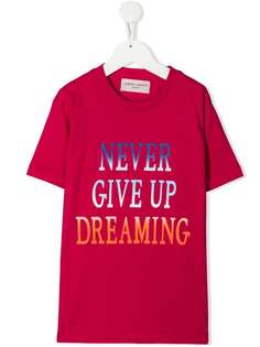 Alberta Ferretti Kids футболка с графичным принтом