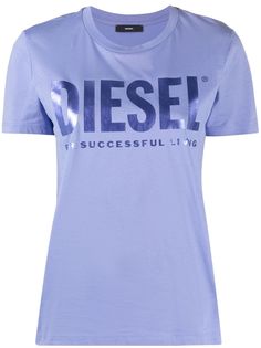 Diesel футболка T-Sily-Wx с логотипом